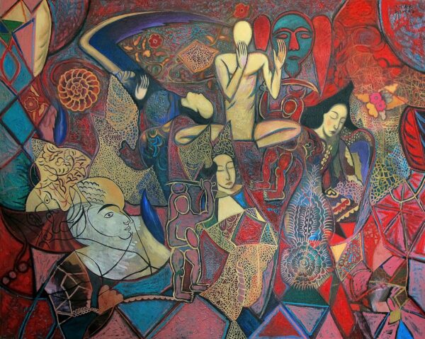Baghdad Modern Art Group im Hessel Museum: Amar Dawod, „Repercussions“, 2011