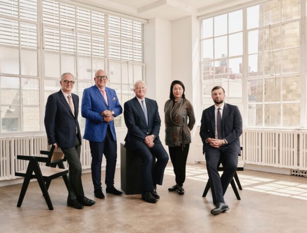 Die Chefs der neu gegründeten Beratungsfirma New Perspectives Art Partners: (v. li.) Brett Gorvy, Philip Hoffman, Edward Dolman, Patti Wong, Alex Dolman